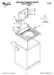 Diagram for 01 - Top And Cabinet Parts