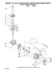 Diagram for 04 - Brake, Clutch, Gearcase, Motor And Pump Parts