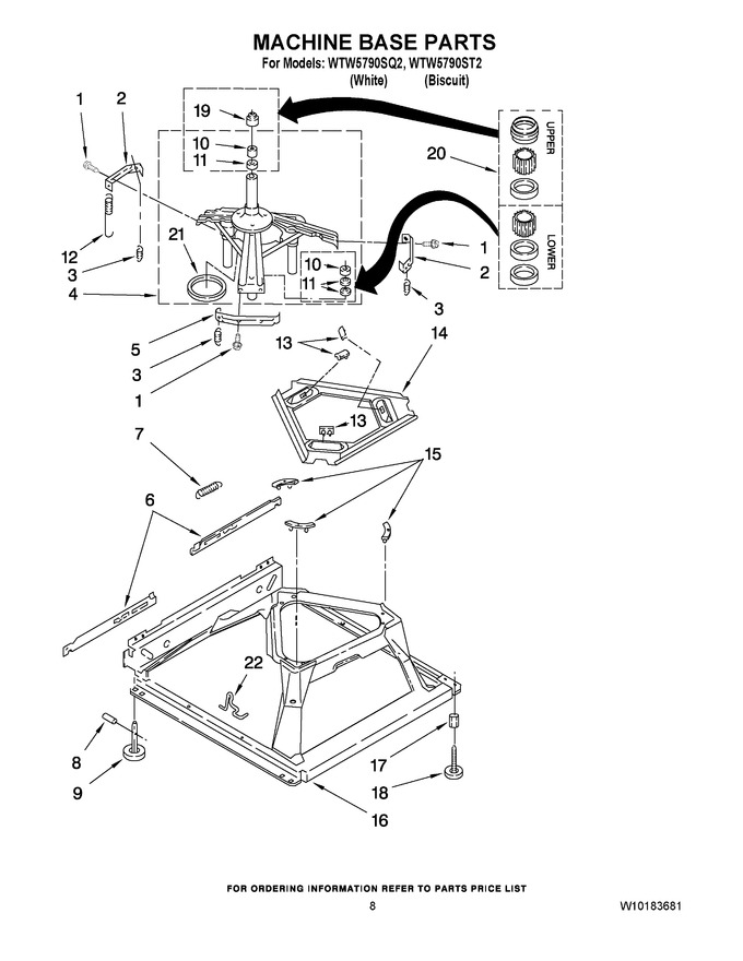Diagram for WTW5790ST2
