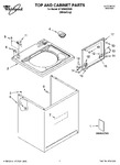 Diagram for 01 - Top And Cabinet Parts