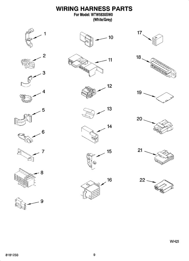 Diagram for WTW5830SW0