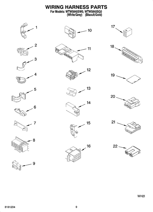 Diagram for WTW5840SW0