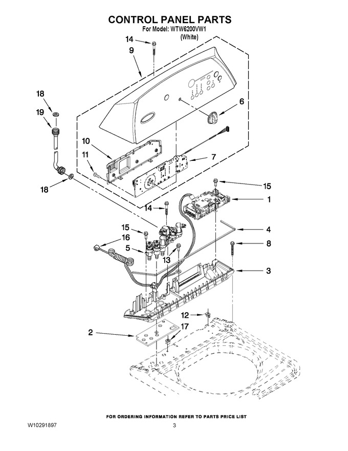 Diagram for WTW6200VW1