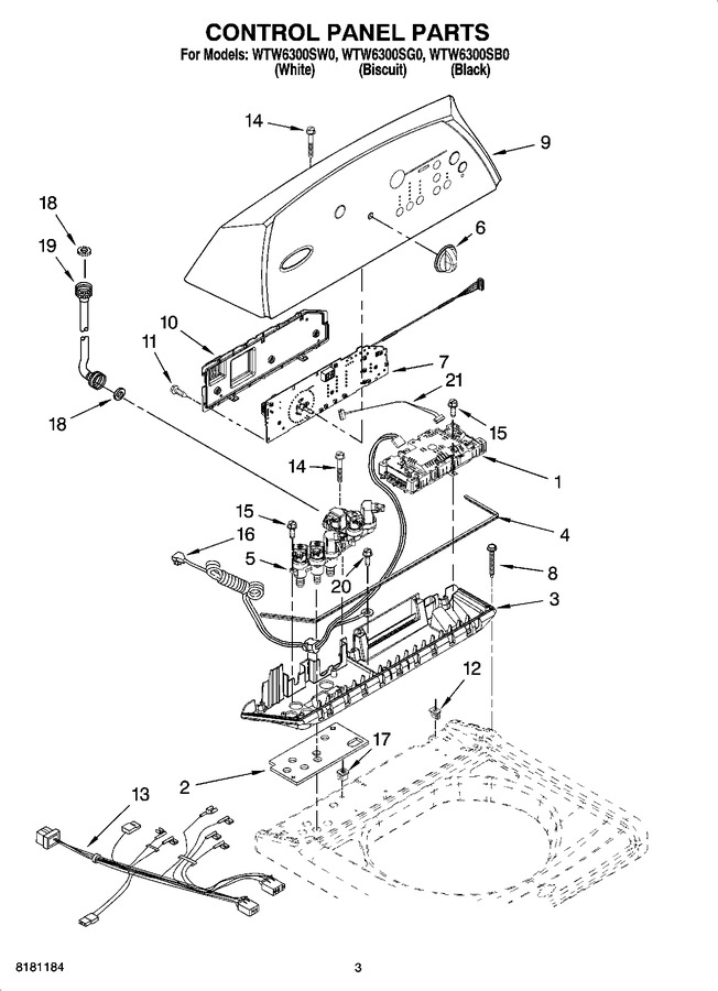 Diagram for WTW6300SG0