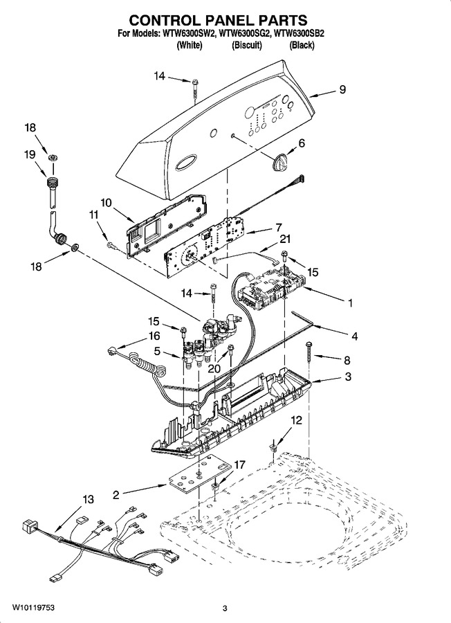 Diagram for WTW6300SG2