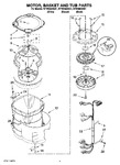 Diagram for 03 - Motor, Basket And Tub Parts