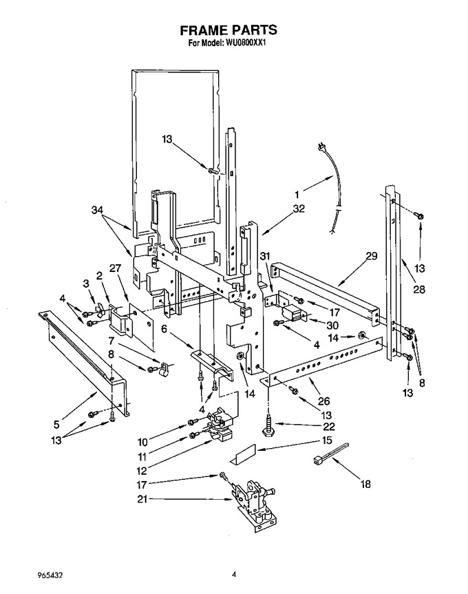 Diagram for WU0800XX1