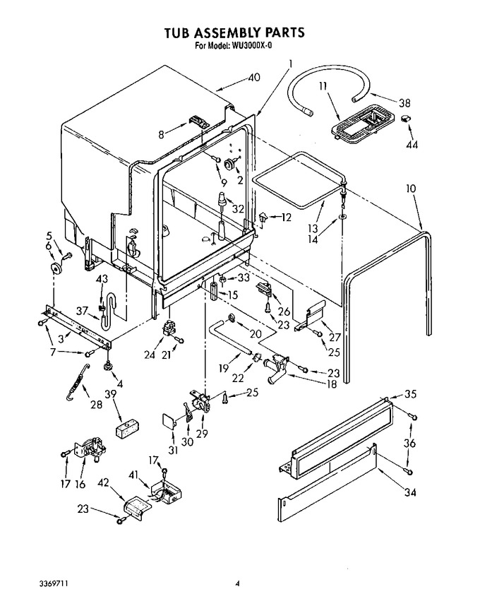 Diagram for WU3000X0