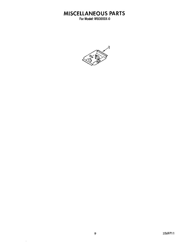 Diagram for WU3000X0
