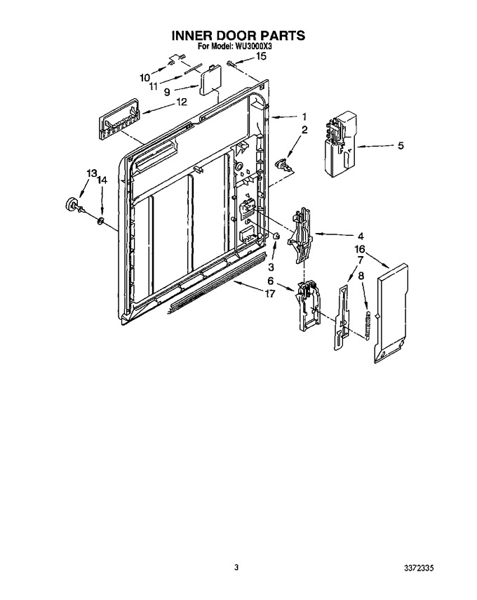 Diagram for WU3000X3