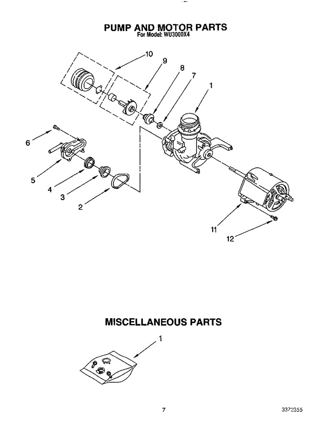 Diagram for WU3000X4