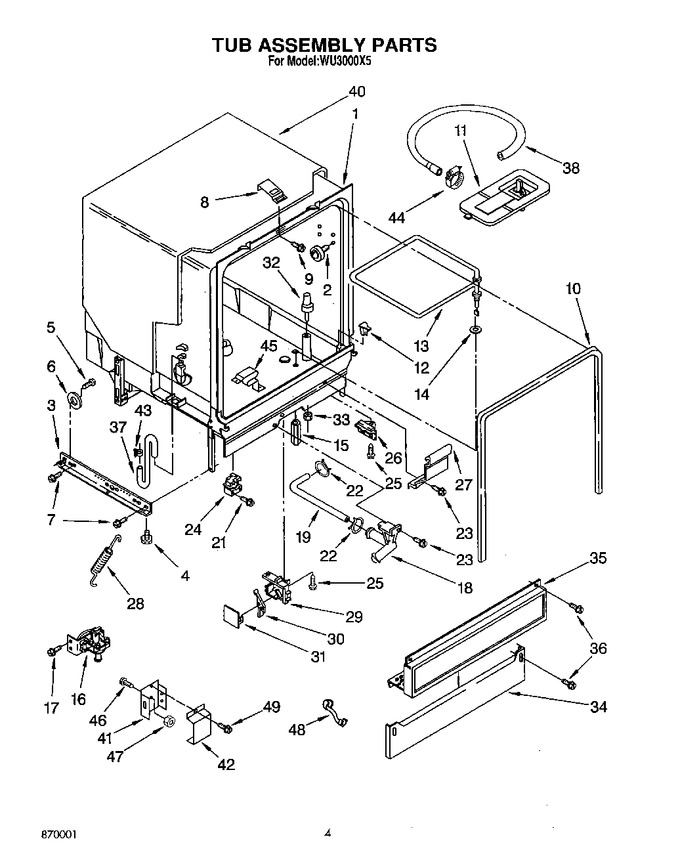 Diagram for WU3000X5