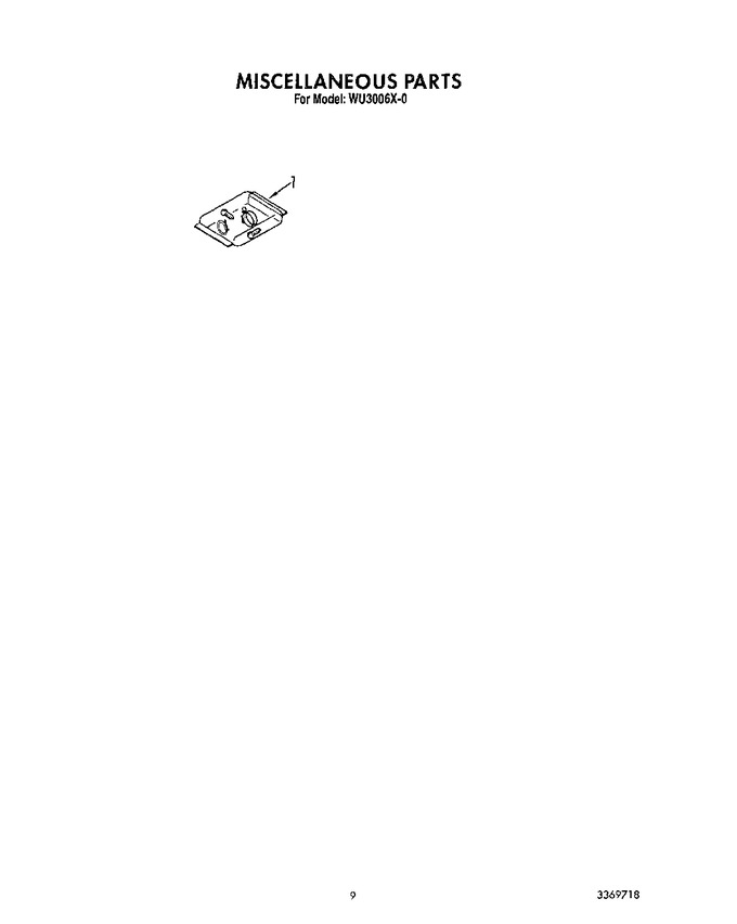 Diagram for WU3006X0
