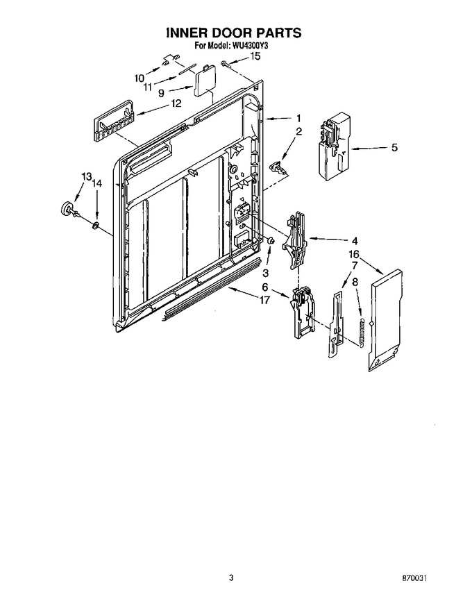Diagram for WU4300Y3