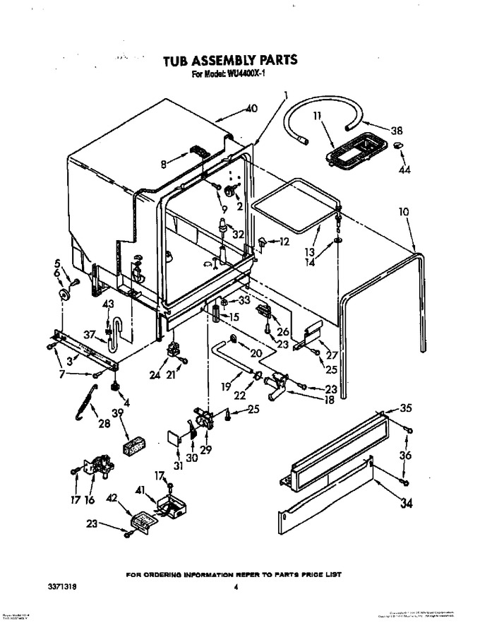 Diagram for WU4400X1