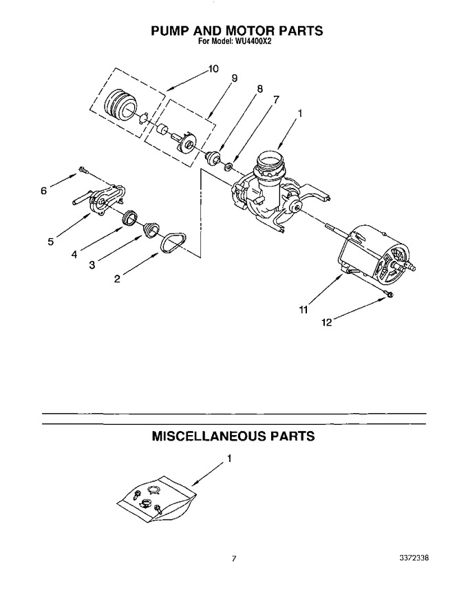 Diagram for WU4400X2