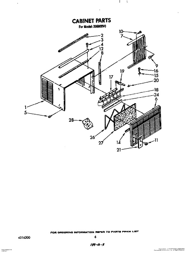 Diagram for X05002V0