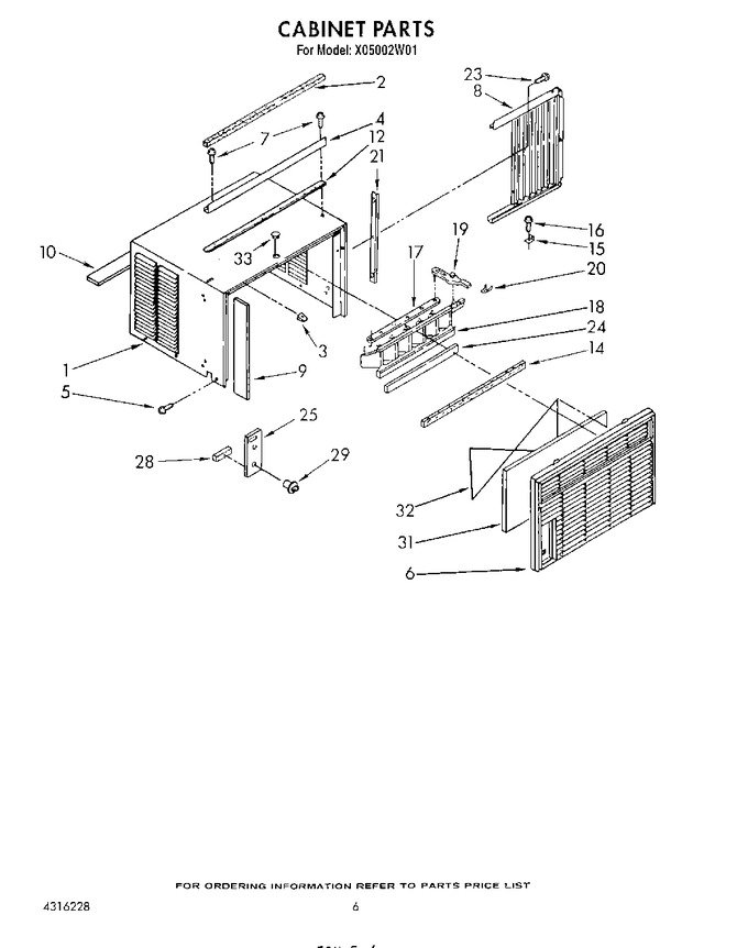 Diagram for X05002W01