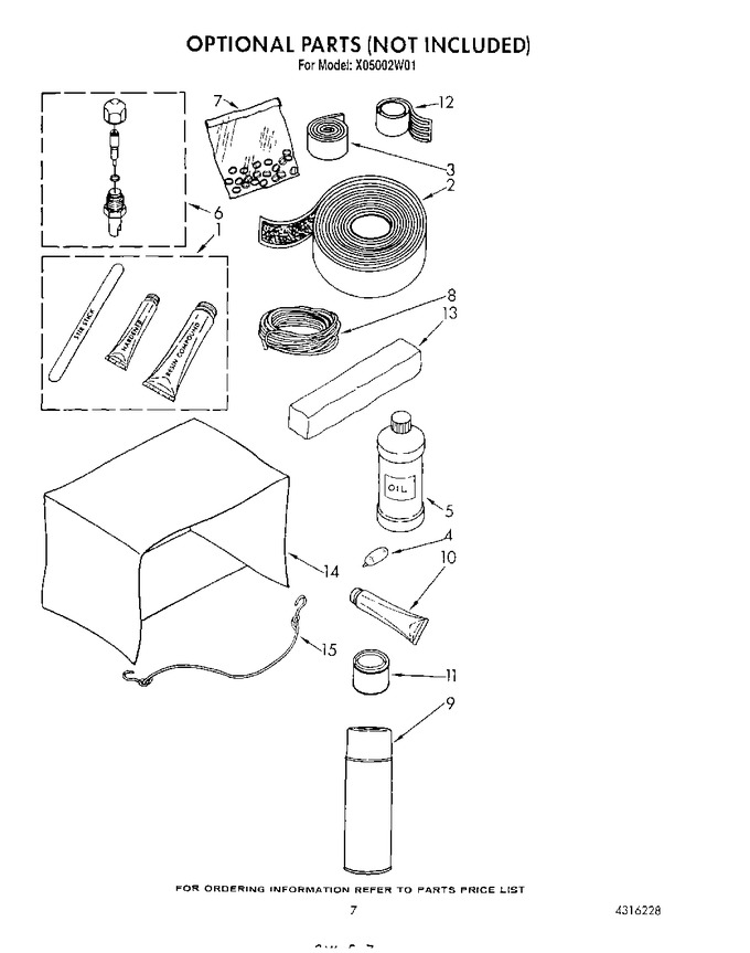 Diagram for X05002W01