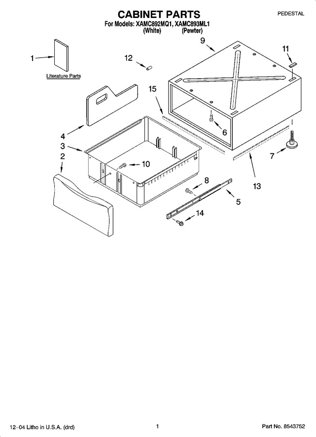 Diagram for XAMC892MQ1