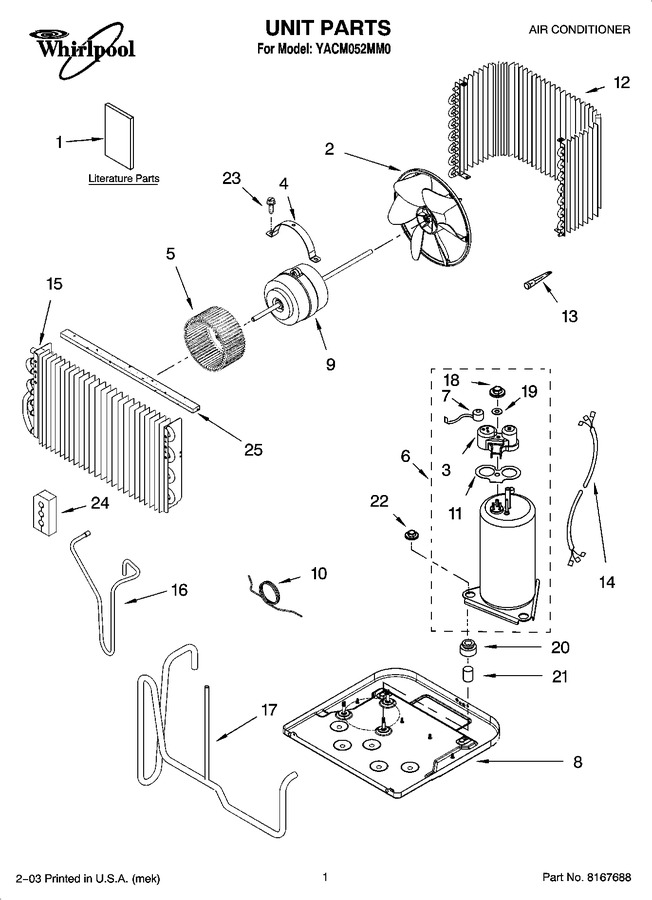 Diagram for YACM052MM0
