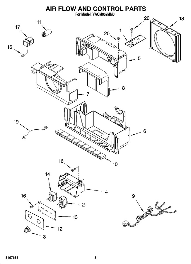 Diagram for YACM052MM0