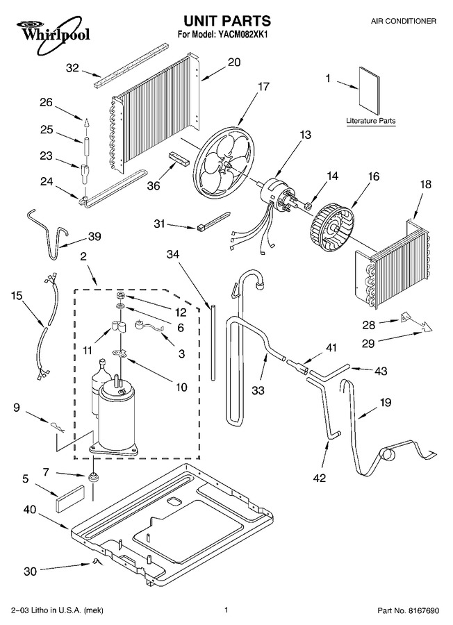 Diagram for YACM082XK1