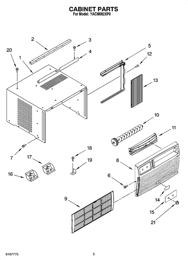 Diagram for YACM082XP0