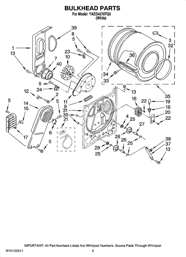 Diagram for YAED4370TQ0