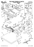 Diagram for 01 - Top And Console Parts