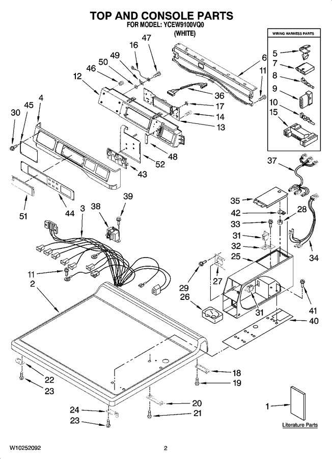 Diagram for YCEW9100VQ0