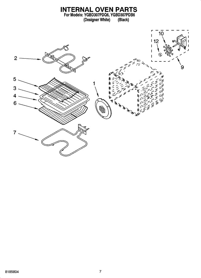 Diagram for YGBD307PDQ6