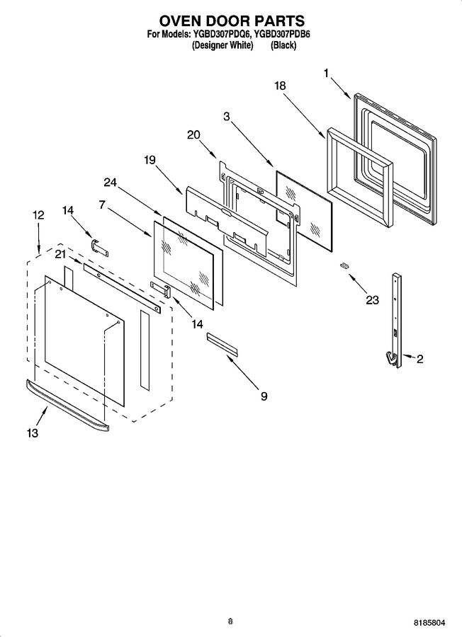 Diagram for YGBD307PDQ6