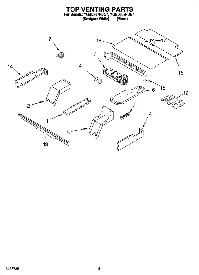Diagram for YGBD307PDQ7