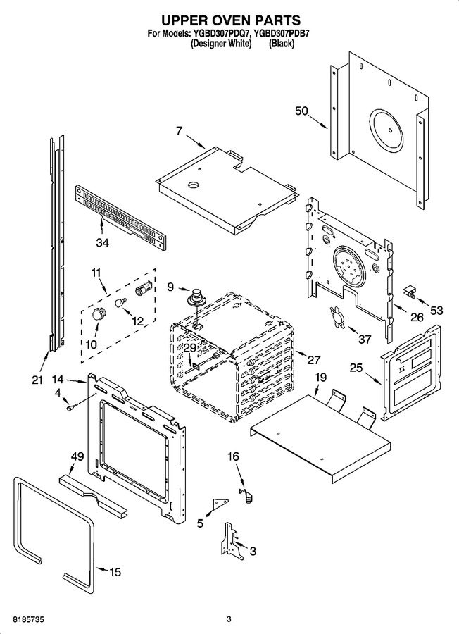 Diagram for YGBD307PDQ7