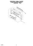 Diagram for 03 - Control Panel Parts