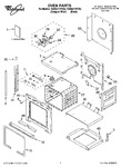 Diagram for 01 - Oven Parts