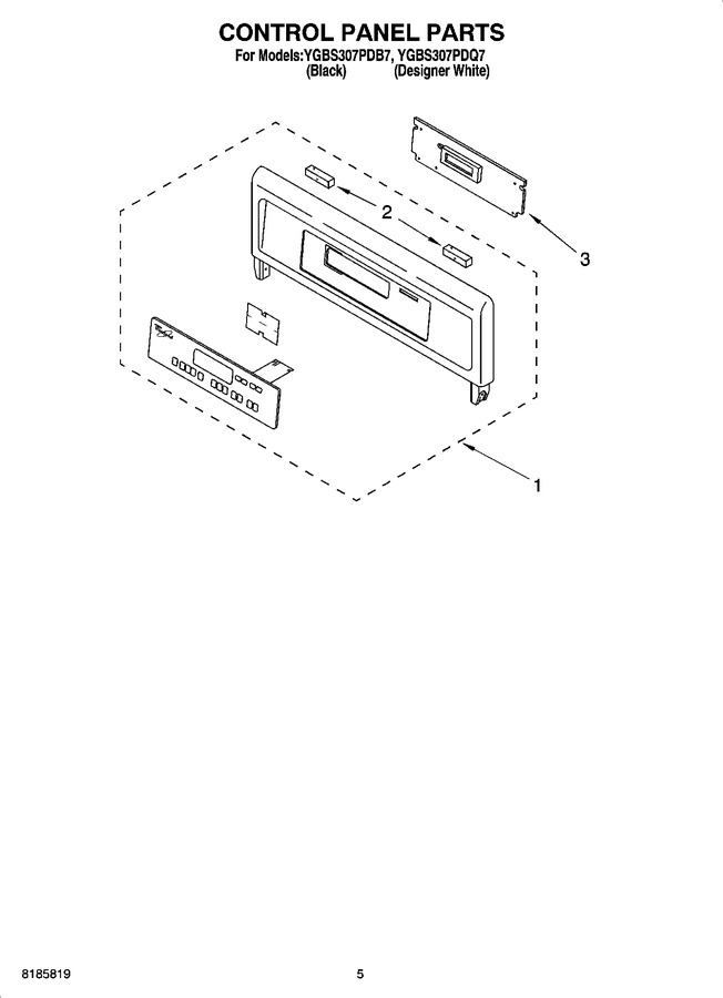 Diagram for YGBS307PDQ7