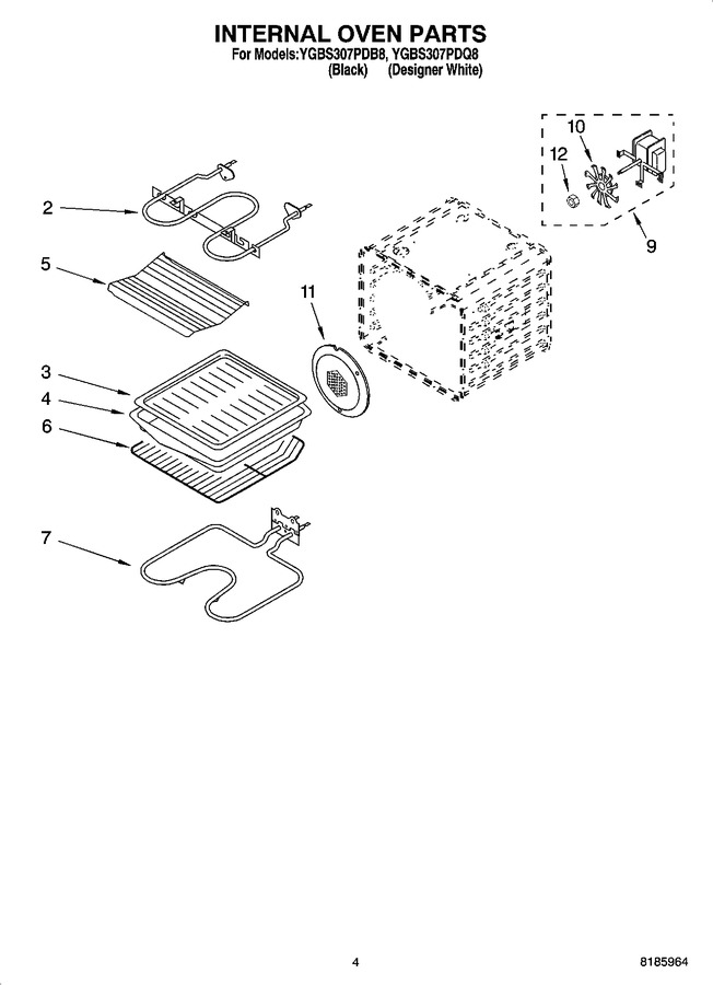 Diagram for YGBS307PDQ8