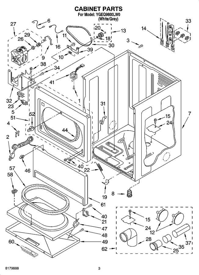 Diagram for YGEQ9800LW0