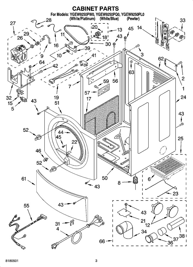 Diagram for YGEW9250PL0