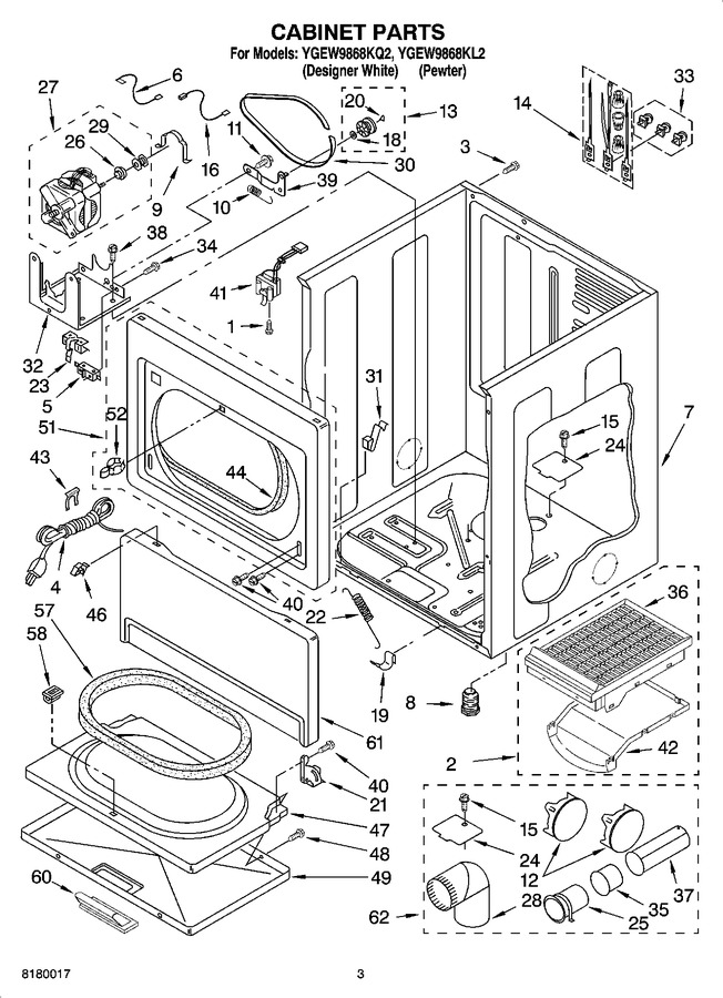 Diagram for YGEW9868KL2