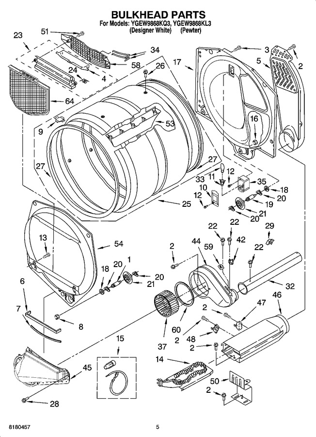 Diagram for YGEW9868KQ3