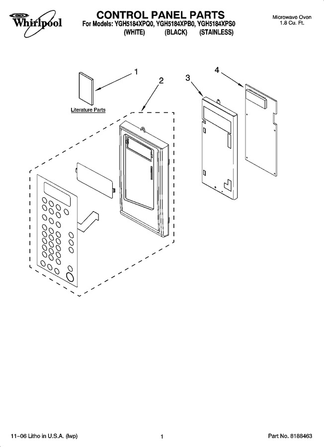 Diagram for YGH5184XPB0