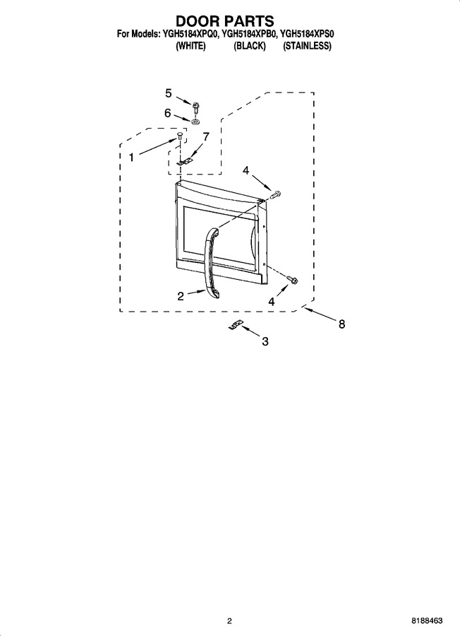 Diagram for YGH5184XPB0