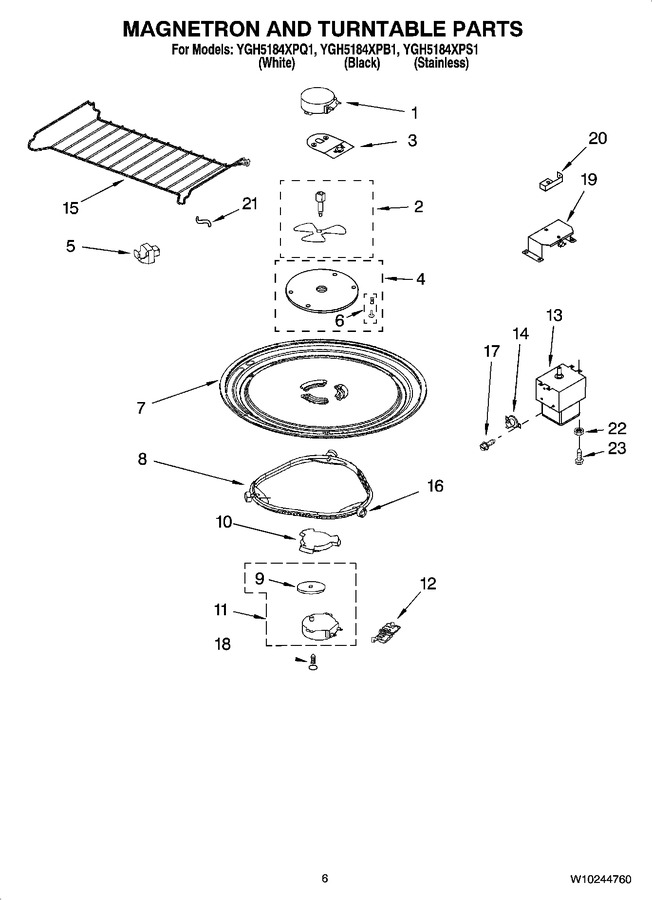 Diagram for YGH5184XPQ1