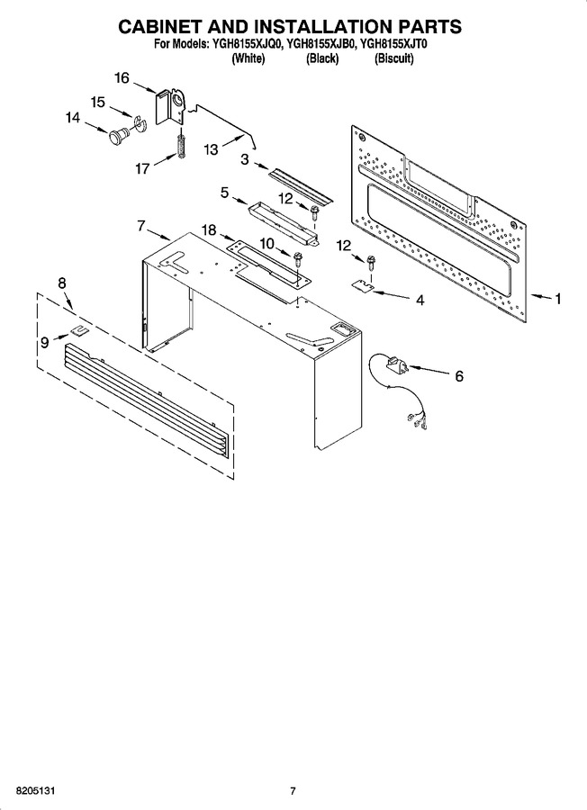 Diagram for YGH8155XJQ0