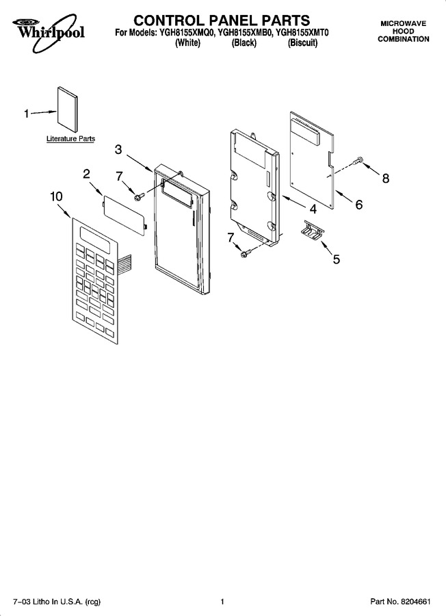 Diagram for YGH8155XMB0