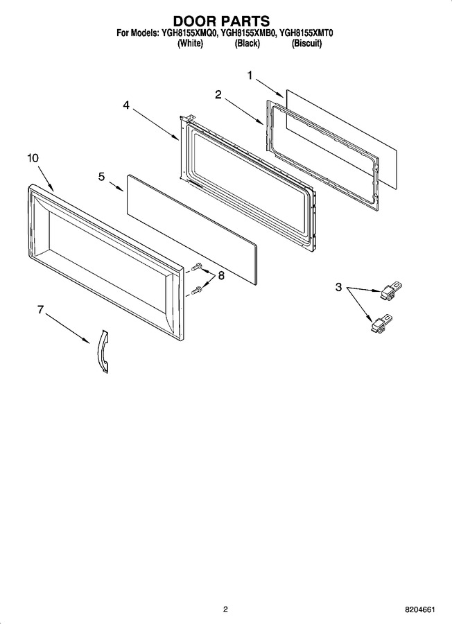 Diagram for YGH8155XMB0