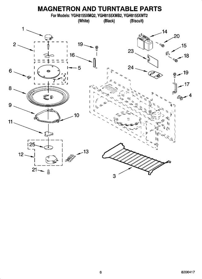 Diagram for YGH8155XMB2